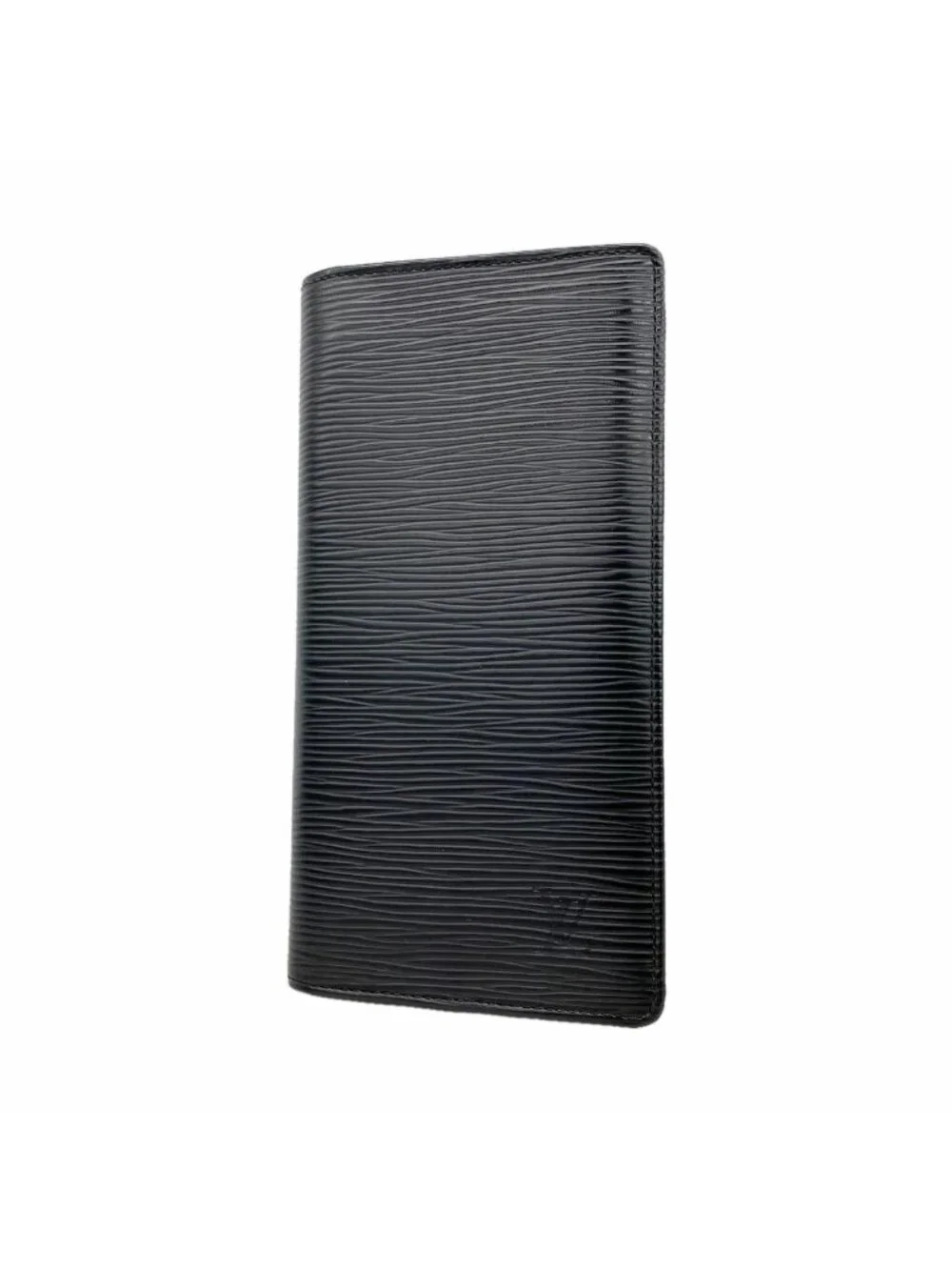 Louis Vuitton Wallet Epi Portefeuille Brazza Noir